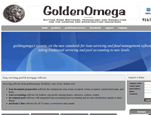 Tablet Screenshot of goldenomega.net